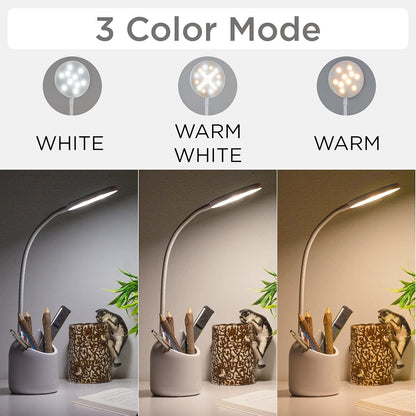 Study Table Lamp with Pen Holder
